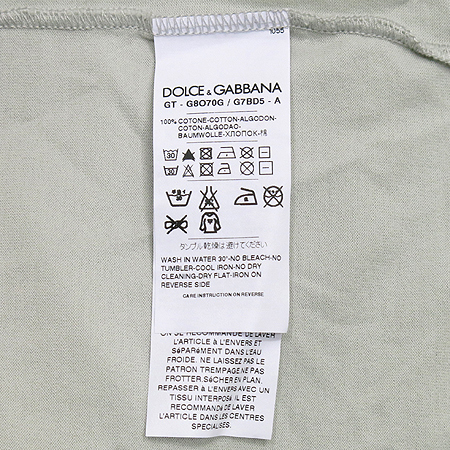 DOLCE & GABBANA(��ü&���ٳ�) �ĳ��� ����Ʈ V�� ���� Ƽ [��õ��] �̹���4 - ���̺��� �߰���ǰ