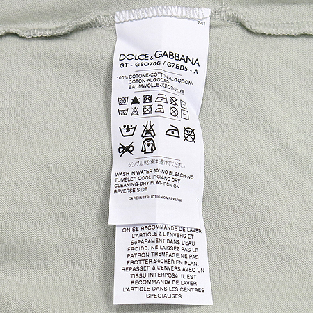 DOLCE & GABBANA(��ü&���ٳ�) �ĳ��� ����Ʈ V�� ���� Ƽ �̹���4 - ���̺��� �߰���ǰ