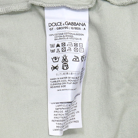 DOLCE & GABBANA(��ü&���ٳ�) �ĳ��� ����Ʈ V�� ���� Ƽ [��������] �̹���4 - ���̺��� �߰���ǰ