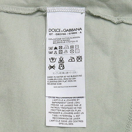 DOLCE & GABBANA(��ü&���ٳ�) �ĳ��� ����Ʈ V�� ���� Ƽ [���빮��] �̹���4 - ���̺��� �߰���ǰ