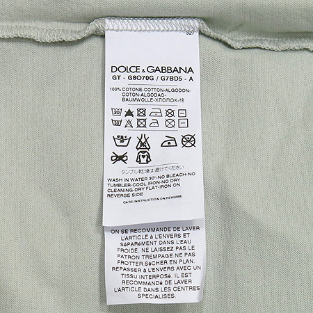 DOLCE & GABBANA(��ü&���ٳ�) �ĳ��� ����Ʈ V�� ���� Ƽ [��������] �̹���4 - ���̺��� �߰���ǰ