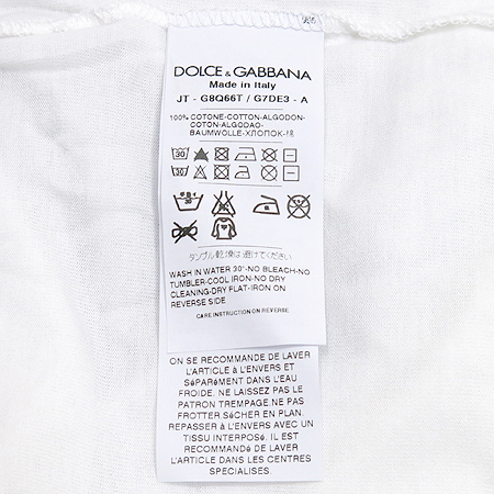 DOLCE & GABBANA(��ü&���ٳ�) ������ ��ť�� ����Ʈ ���� Ƽ [���빮��] �̹���4 - ���̺��� �߰���ǰ