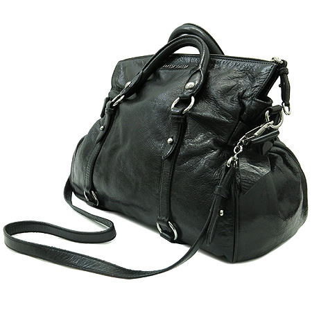 MiuMiu(�̿�̿�) VITELLO LUX ���� ��� ��ÿ 2WAY �̹���3 - ���̺��� �߰���ǰ