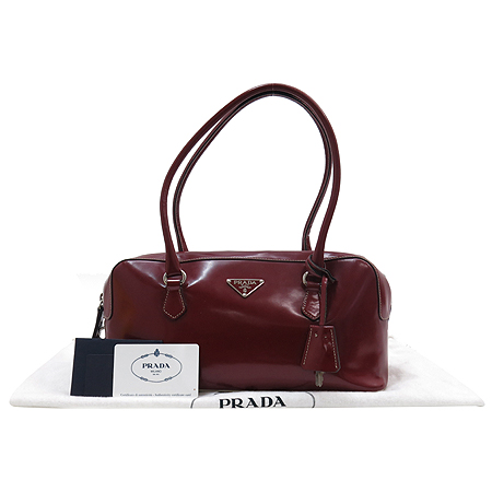 Prada(�����) BR1370 �ﰢ �ΰ� ��� ���� SPAZZOLATO(����������) ���� ��� �� ��Ʈ�� �̹���2 - ���̺��� �߰���ǰ
