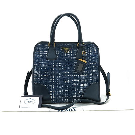 Prada(�����) BN2254 �ﰢ �ΰ� ��� Ʈ���� ��Ʈ�� + ��� ��Ʈ�� �̹���2 - ���̺��� �߰���ǰ