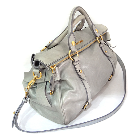 MiuMiu(�̿�̿�) RT0365 VITELLO LUX ���� ��� ���� �ΰ� ��ÿ 2WAY [�ϻ����] �̹���2 - ���̺��� �߰���ǰ