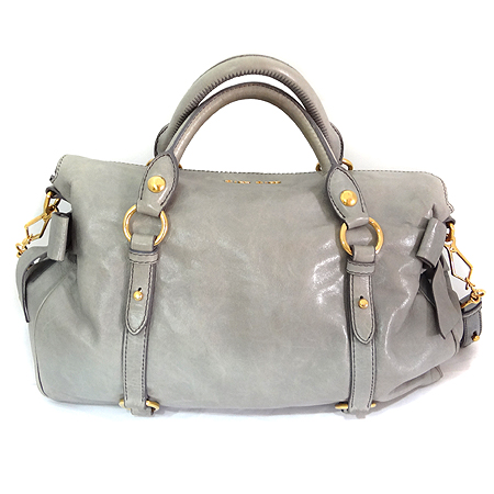 MiuMiu(�̿�̿�) RT0365 VITELLO LUX ���� ��� ���� �ΰ� ��ÿ 2WAY [�ϻ����] �̹���3 - ���̺��� �߰���ǰ