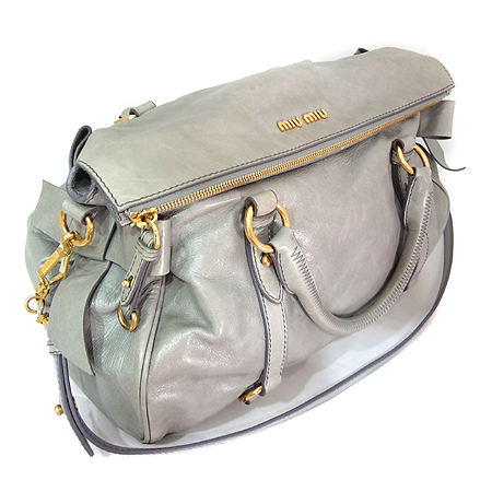 MiuMiu(�̿�̿�) RT0365 VITELLO LUX ���� ��� ���� �ΰ� ��ÿ 2WAY [�ϻ����] �̹���4 - ���̺��� �߰���ǰ