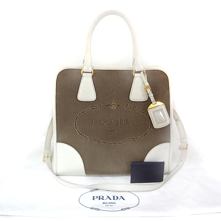 Prada(�����) BN2254 �� �ΰ� ��� �ڰ��� ���ǾƳ� ���� Ʈ���� 2WAY [�ϻ����] �̹���5 - ���̺��� �߰���ǰ