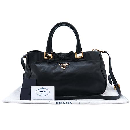 Prada(�����) BN2243 SOFT CALF ���� ���͸� �ΰ� 2WAY �̹���2 - ���̺��� �߰���ǰ