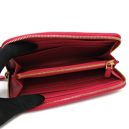 Prada(�����) 1M0506 ��ũ ���ǾƳ� SAFFIANO METAL ����ΰ� ¤�� ������ �̹���4 - ���̺��� �߰���ǰ