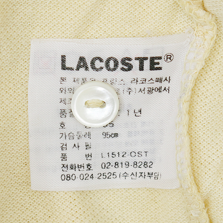 LACOSTE(���ڽ���) ���ο� ���� ī�� Ƽ �̹���4 - ���̺��� �߰���ǰ
