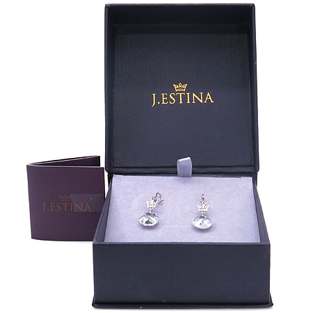 J.ESTINA(���̿���Ƽ��) JEW46200 14K ȭ��Ʈ��� Ƽ�ƶ� �Ͱ��� �̹���2 - ���̺��� �߰���ǰ