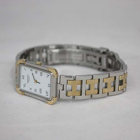 Hermes(�����޽�) CR1.220 ũ�ξ��긣 ���� ��ƿ 18K ��� �޺� ������ �ð� [��������] �̹���3 - ���̺��� �߰���ǰ