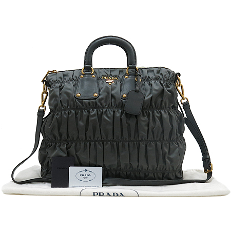 Prada(�����) BN1935 TESSUTO GAUFRE �׷��� �к긯 ������ ��Ʈ�� + �����Ʈ�� �̹���2 - ���̺��� �߰���ǰ