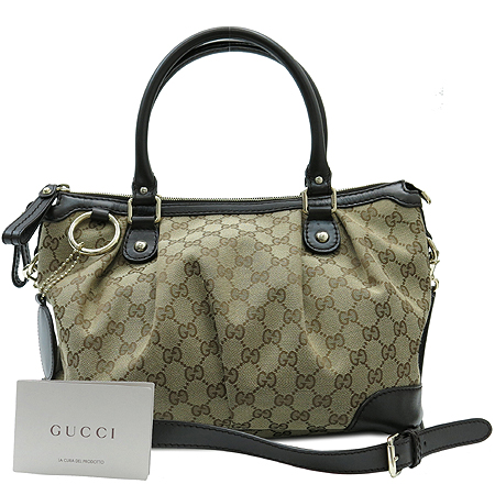 Gucci(����) 247902 ���� ���ͷ�ŷ ��� GG�ΰ� �ڰ��� ���� ���� Ʈ���� 2WAY �̹���2 - ���̺��� �߰���ǰ