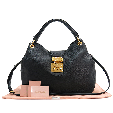 MiuMiu(�̿�̿�) RR1881 ���� �ΰ� ��� ���� ���� 2WAY [��������] �̹���2 - ���̺��� �߰���ǰ