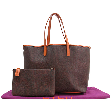 Etro(��Ʈ��) 1B141 3161 ������ ���� Ʈ���� PVC ������ ���� ���� ����� + �����Ŀ�ġ �̹���2 - ���̺��� �߰���ǰ