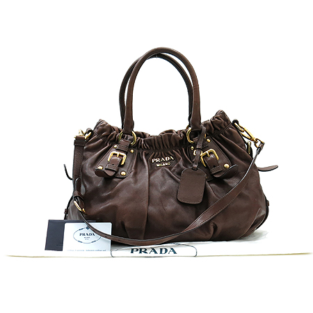 Prada(�����) BR4259 NOCCIOLO ���� ���� ���͸� �ΰ� ��� ��Ʈ�� + �����Ʈ�� [��������] �̹���2 - ���̺��� �߰���ǰ