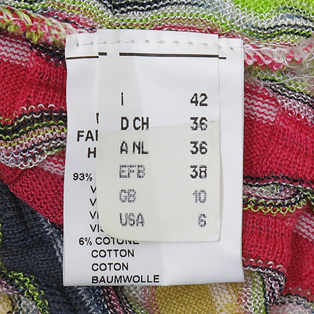 Missoni(�̼Ҵ�) ��Ƽ �÷� ���� �̹���4 - ���̺��� �߰���ǰ