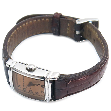 Armani(�Ƹ�����) AR0205 ���� �簢������ ���� ���� ��� ������ �ð� �̹���3 - ���̺��� �߰���ǰ