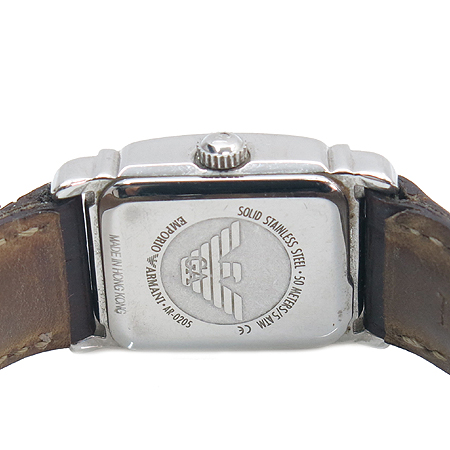 Armani(�Ƹ�����) AR0205 ���� �簢������ ���� ���� ��� ������ �ð� �̹���5 - ���̺��� �߰���ǰ