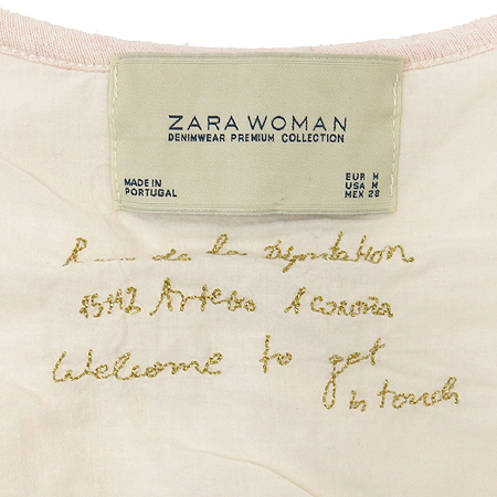 ZARA(�ڶ�) ��ũ�������÷� ũ�� Ƽ �̹���3 - ���̺��� �߰���ǰ