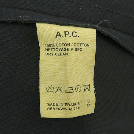 A.P.C.(�����) �׷��� �÷� ����(MADE IN FRANCE) [���빮��] �̹���4 - ���̺��� �߰���ǰ