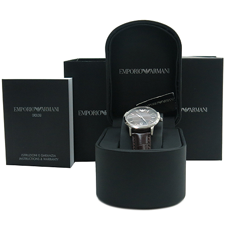 Armani(�Ƹ�����) AR2414 ���� ���� ���� ��� ������ �ð� �̹���2 - ���̺��� �߰���ǰ