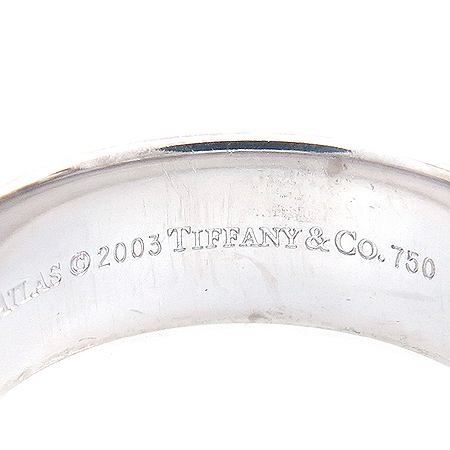 Tiffany(Ƽ�Ĵ�) 18K ȭ��Ʈ ��� ��Ʋ�� 6MM ����-16ȣ �̹���2 - ���̺��� �߰���ǰ