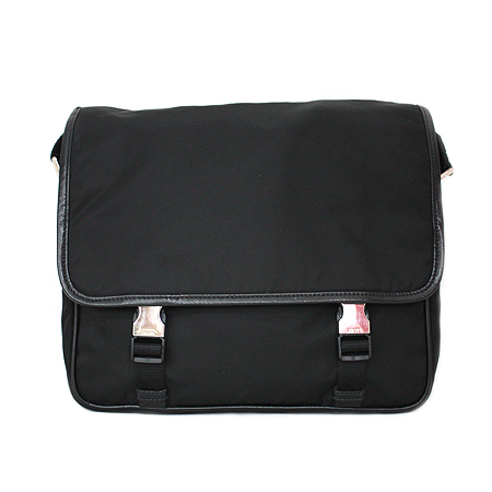 Prada(�����) TESSUTO SAFFIAN NERO ���� �к긯 ���ǾƳ� ���� Ʈ���� �޽��� ũ�ν��� [��������] �̹���2 - ���̺��� �߰���ǰ