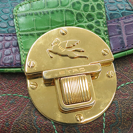 Etro(��Ʈ��) 16476 2874 ��Ƽ ������ PVC ũ��ũ�������� ����ΰ� ����� �̹���5 - ���̺��� �߰���ǰ