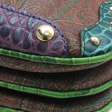 Etro(��Ʈ��) 16476 2874 ��Ƽ ������ PVC ũ��ũ�������� ����ΰ� ����� �̹���6 - ���̺��� �߰���ǰ