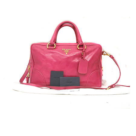 Prada(�����) BL0821 ���ڷ� ���� ���� �ΰ� ��� ��ũ ���� 2WAY [��ġ��] �̹���5 - ���̺��� �߰���ǰ