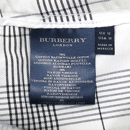 Burberry(������) ȭ��Ʈ�÷� üũ ���� �̹���4 - ���̺��� �߰���ǰ