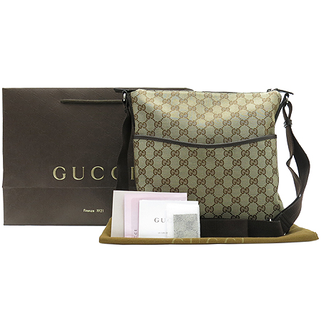 Gucci(����) 145857 GG�ΰ� �ڰ��� ���� ���� Ʈ���� ũ�ν��� [�б�������] �̹���2 - ���̺��� �߰���ǰ