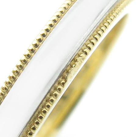 Tiffany(Ƽ�Ĵ�) PT950(�÷�Ƽ��)+18K ��� �޺� �б׷��� ������帵 3MM ����-12ȣ �̹���5 - ���̺��� �߰���ǰ