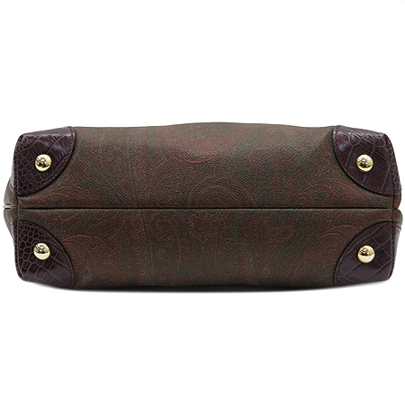 Etro(��Ʈ��) 1C237 2653 ũ��ũ���� ���� ������ ��Ʈ ��� PVC ����� �̹���5 - ���̺��� �߰���ǰ