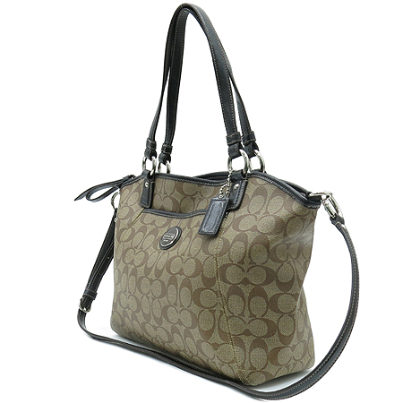 Coach(��ġ) F19816 �ñ׳��� ����ư ���� PVC 2WAY �̹���2 - ���̺��� �߰���ǰ