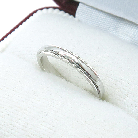 Tiffany(Ƽ�Ĵ�)  PT950 (�÷�Ƽ��) �б׷��� 3MM ���� [��������]-14.5ȣ �̹���3 - ���̺��� �߰���ǰ