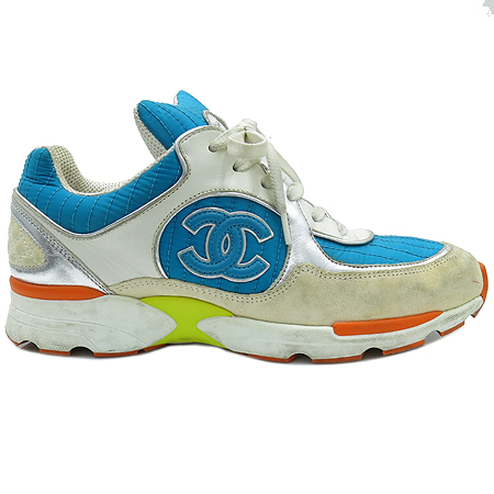 Chanel(����) G26582 ���̺��� �����̵� ��ī�̺��� ���� ȥ�� �ΰ� ��Ƽġ ����Ŀ�� [ũ�����÷���] �̹���3 - ���̺��� �߰���ǰ