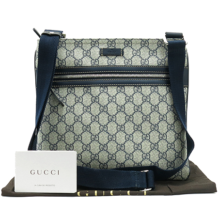 Gucci(����) 295257 GG�ΰ� PVC ���̺� ���� Ʈ���� ���� �÷� �޽��� ũ�ν��� �̹���6 - ���̺��� �߰���ǰ