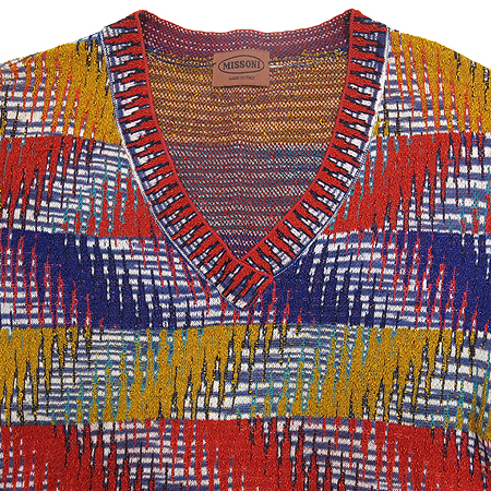 Missoni(�̼Ҵ�) ��Ƽ�÷� V�� ���� Ƽ �̹���2 - ���̺��� �߰���ǰ
