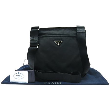 Prada(�����) VA0563 TESSUTO SAFFIANO (�׼��� ���ǾƳ�) �޽��� ũ�ν��� �̹���7 - ���̺��� �߰���ǰ