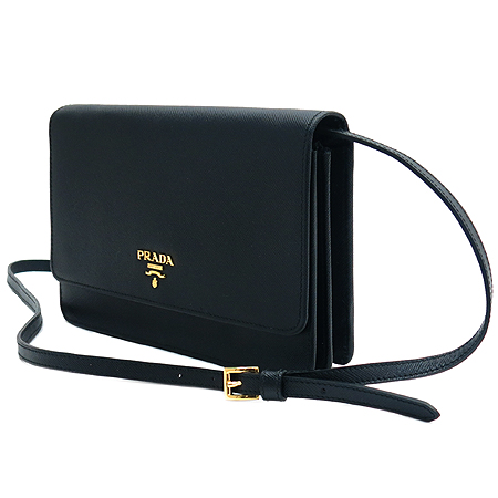 Prada(�����) 1M1361 SAFFIANO METAL NERO ���ǾƳ� ���� ����ΰ� Ŭ��ġ ���� ũ�ν��� �̹���2 - ���̺��� �߰���ǰ