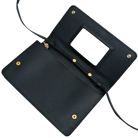 Prada(�����) 1M1361 SAFFIANO METAL NERO ���ǾƳ� ���� ����ΰ� Ŭ��ġ ���� ũ�ν��� �̹���4 - ���̺��� �߰���ǰ