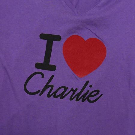 John Galliano(�� �����Ƴ�) AUW704Y ������ I LOVE CHARLIE ���� ���� Ƽ���� �̹���3 - ���̺��� �߰���ǰ