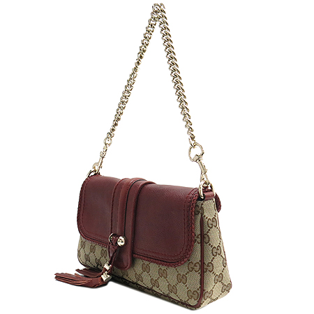 Gucci(����) 257032 GG �ΰ� �ڰ��� �׽� ��� Ŭ��ġ �� ���� ü�� ����� �̹���2 - ���̺��� �߰���ǰ