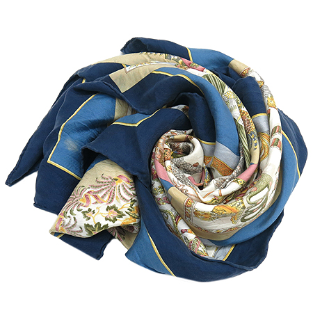 Ferragamo(��󰡸�) 100% ��ũ ��ī�� �̹���2 - ���̺��� �߰���ǰ