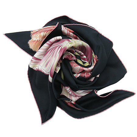 Ferragamo(��󰡸�) 100% ��ũ ��ī�� �̹���2 - ���̺��� �߰���ǰ